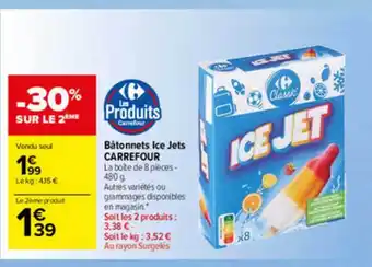 Carrefour Market Bâtonnets Ice Jets Carrefour offre