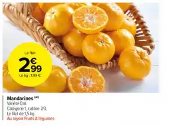 Mandarines