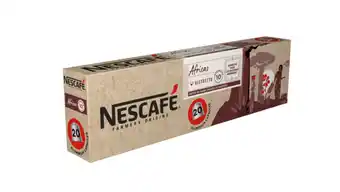Sur toutes les capsules nescafe farmers origins
