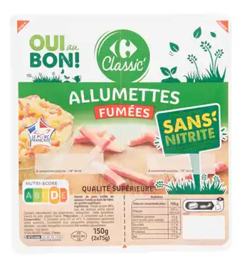 Carrefour Carrefour classic' allumettes offre