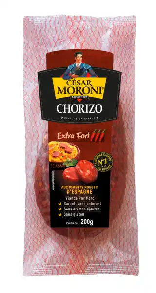 Carrefour César moroni chorizo offre