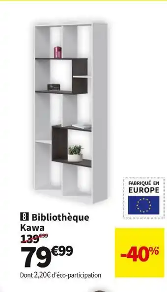 Conforama Bibliotheque kawa offre