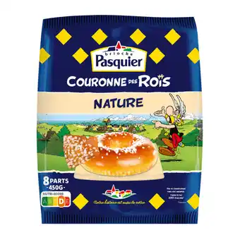 Carrefour Pasquier couronne des rois avec fève offre