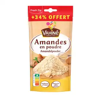 Carrefour Vahiné amandes en poudre offre