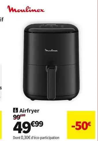 Conforama Moulinex airfryer ez145820 offre