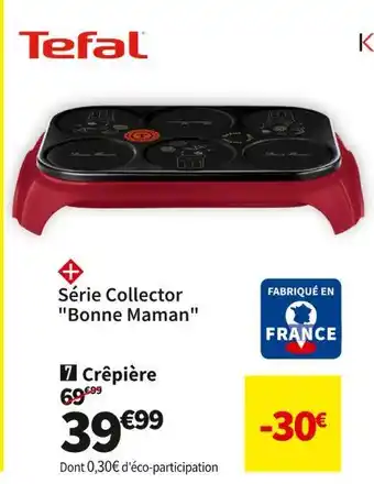 Conforama Tefal crêpière py55b510 offre