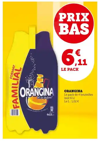 Super U Orangina offre