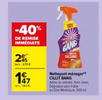 Carrefour Market Nettoyant Ménager Cillit Bang offre