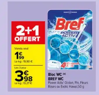 Carrefour Market Bloc Wc Bref Wc offre