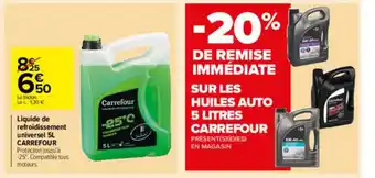 Carrefour Market Liquide De Refroidissement Universel 5l Carrefour offre