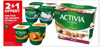 Carrefour Market Yaourts Activia X4 offre