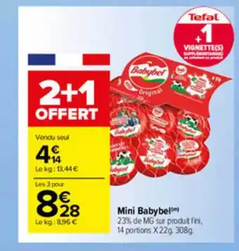 Carrefour Market Mini Babybel offre