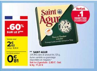 Carrefour Market Saint Agur offre