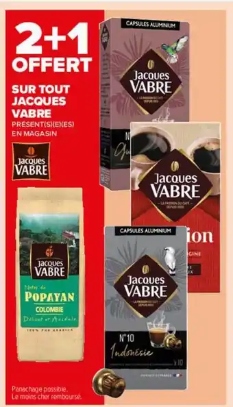 Carrefour Market Tout Jacques Vabre offre