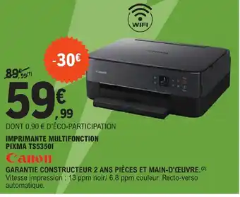 E.Leclerc IMPRIMANTE MULTIFONCTION offre