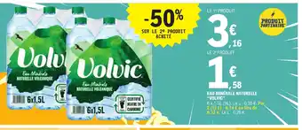 E.Leclerc EAU MINÉRALE NATURELLE VOLVIC offre