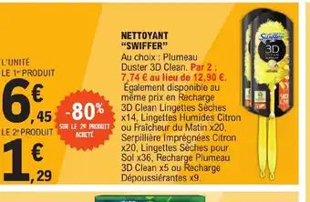E.Leclerc NETTOYANT SWIFFER offre