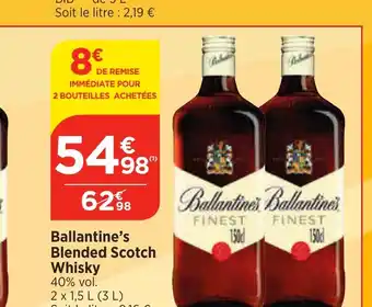Bi1 Ballantine's Blended Scotch Whisky offre