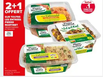 Carrefour Market Entrées Pierre Martinet offre