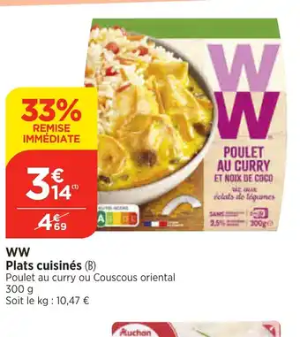 Bi1 WW Plats cuisinés offre
