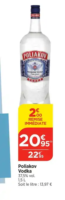 Bi1 Poliakov Vodka offre