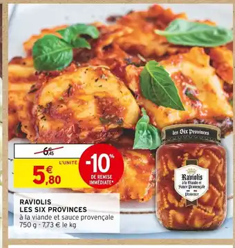RAVIOLIS LES SIX PROVINCES