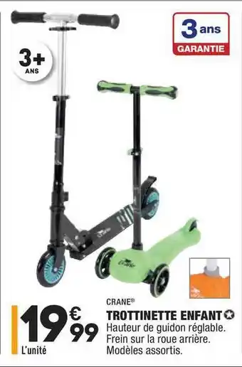 ALDI Trottinette Enfant Crane offre