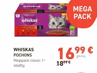 Tom&Co WHISKAS POCHONS offre