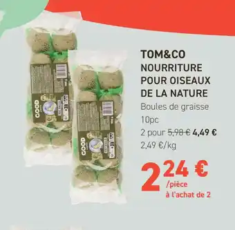 TOM&CO NOURRITURE POUR OISEAUX DE LA NATURE