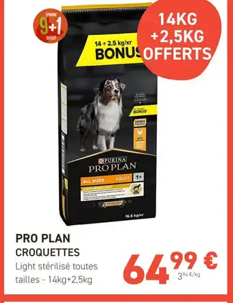 Tom&Co PRO PLAN CROQUETTES offre