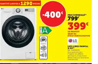 Hyper U LAVE-LINGE FRONTAL 11 KG offre