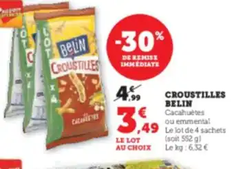 Hyper U CROUSTILLES BELIN offre