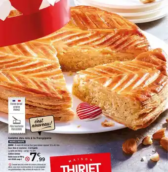 Thiriet Galette des rois à la frangipane offre