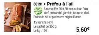 Préfou à l'ail