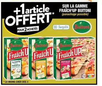 Cora x Carrefour La Gamme Fraîch'up Buitoni offre