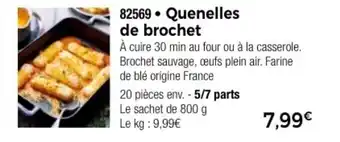 Thiriet Quenelles de brochet offre
