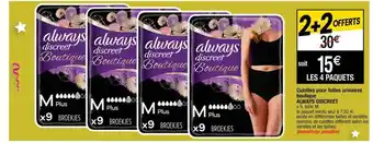 Culottes Pour Fuites Urinaires Boutique Always Discreet