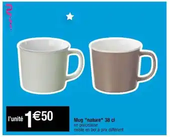 Cora x Carrefour Mug offre