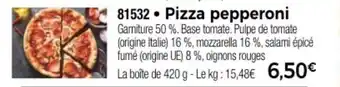 Thiriet Pizza pepperoni offre