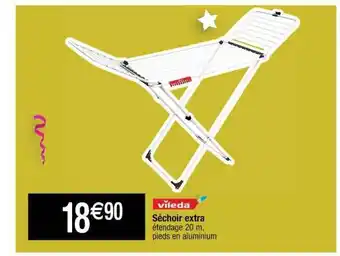 Cora x Carrefour Séchoir Extra Vileda offre