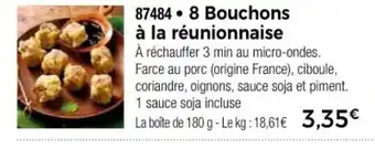 Thiriet 8 Bouchons à la réunionnaise offre