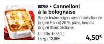 Thiriet Cannelloni à la bolognaise offre