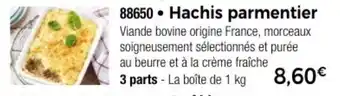 Thiriet Hachis parmentier offre