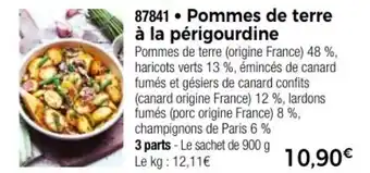 Thiriet Pommes de terre a la perigourdine offre