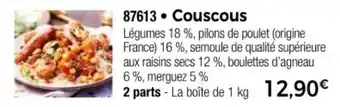 Thiriet Couscous offre