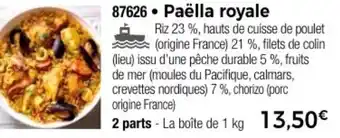 Thiriet Paëlla royale offre