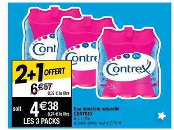 Eau Minérale Naturelle Contrex