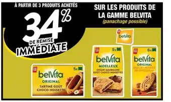 Cora x Carrefour Les Produits De La Gamme Belvita Lu offre