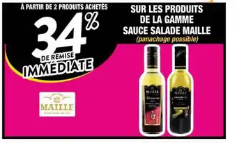 Cora x Carrefour La Gamme Sauce Salade Maille offre