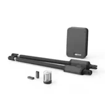 Castorama Kit de motorisation télescopique à vérins pour portail à battants styrka 310 avidsen noir offre